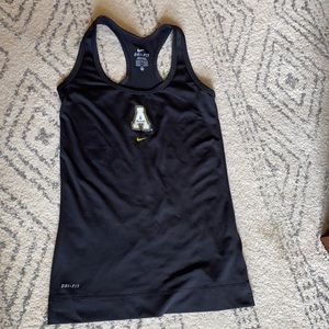 NIKE DRI-FIT XS APPALACHIAN STATE TANK TOP
